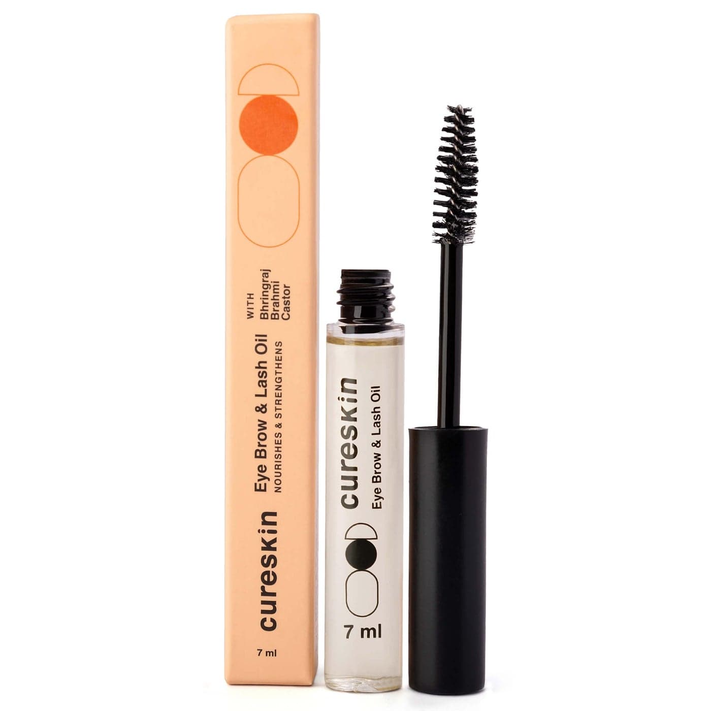 Cureskin Eye Brow Lash Oil Nourishes and Strengthens 7 ml Eyelash Growth Serum Lash Serum for Eyelash Growth