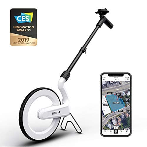Carta Digital Map & Measuring Wheel, Connects to App for Quick Estimation and Sharing Files