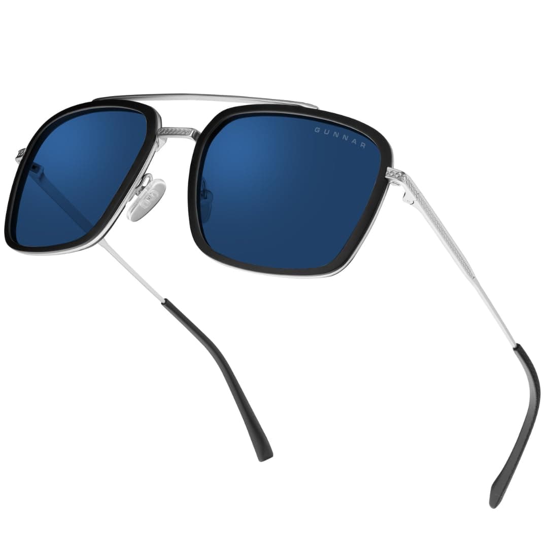 GUNNAR - Stark Industries Edition Blue Light Sunglasses - Blocks 90% Blue Light - Sun Tint
