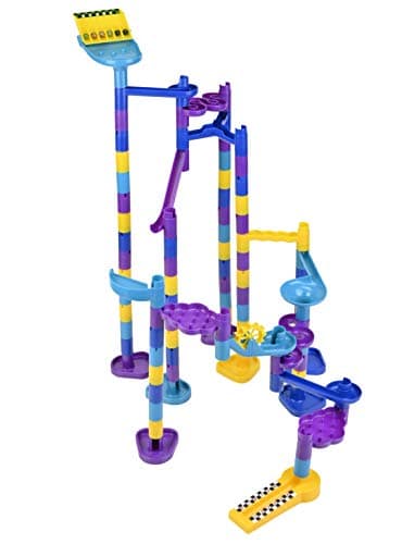 Discovery Toys Marbleworks Deluxe Marble Run KidPowered Learning STEM Educational Building Block Toy Learning Childhood Development 5 Years Old and Up