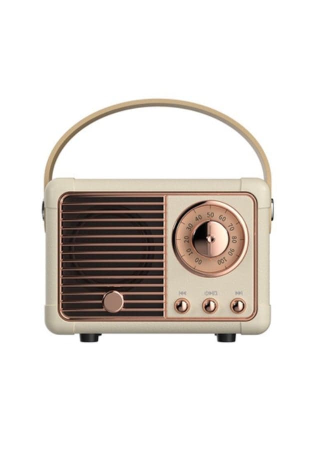 Bluetooth Speaker Retro Mini Portable Audio Card Radio Wireless Computer Smart
