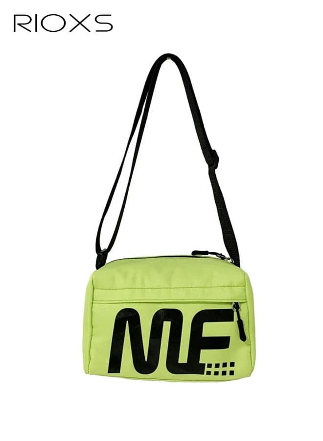 Kids Fanny Pack, Small Fashion Toddlers Crossbody Sling Bag with Ajustable Strap, Little Lightweight Childrens Purse Handbag for Travel Sports Running Hiking, Green