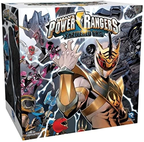 Renegade Game Studios Power Rangers Heroes of the Grid Shattered Grid Expansion Strategy Board Game