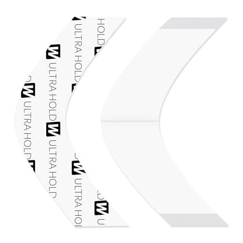 Walker Tape Ultra Hold A Contour Adhesive Strips Strong Double Sided Wig Tape Tabs for Lace Systems and Tape in Hair Extensions Human Hair Long Lasting Hairpiece Tape for Replacement Use 36 Pieces