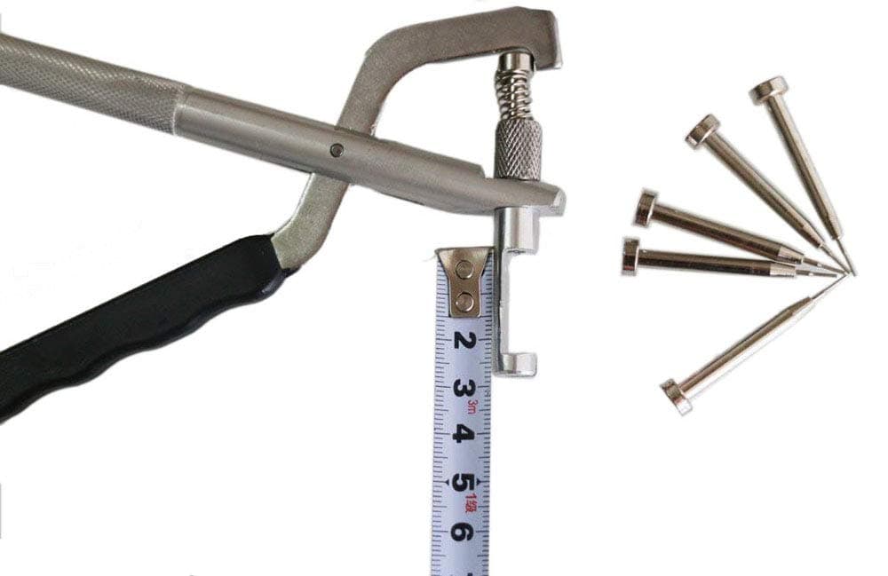 OTOOLWORLD LINK PIN REMOVING PLIER WRIST WATCH BAND SIZER BRACELET Band Link Pin Removal With 5 Pins