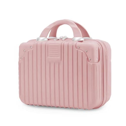 StarAndDaisy Multifunctional Mini Suitcase or Storage Box for Baby & Mother, Kids Travel Bag for Boys and Girls with Number Security Lock - Pink