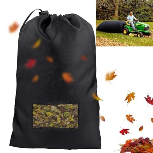 Sozize Lawn Tractor Leaf Bag Big Capacity Lawn Mower Leaf Bag Garden Leaf Grass Catcher Bags 420D Oxford Cloth WearResistant Leaf Collector Bag Leaf Bagger for Riding Lawn Mower 787x511