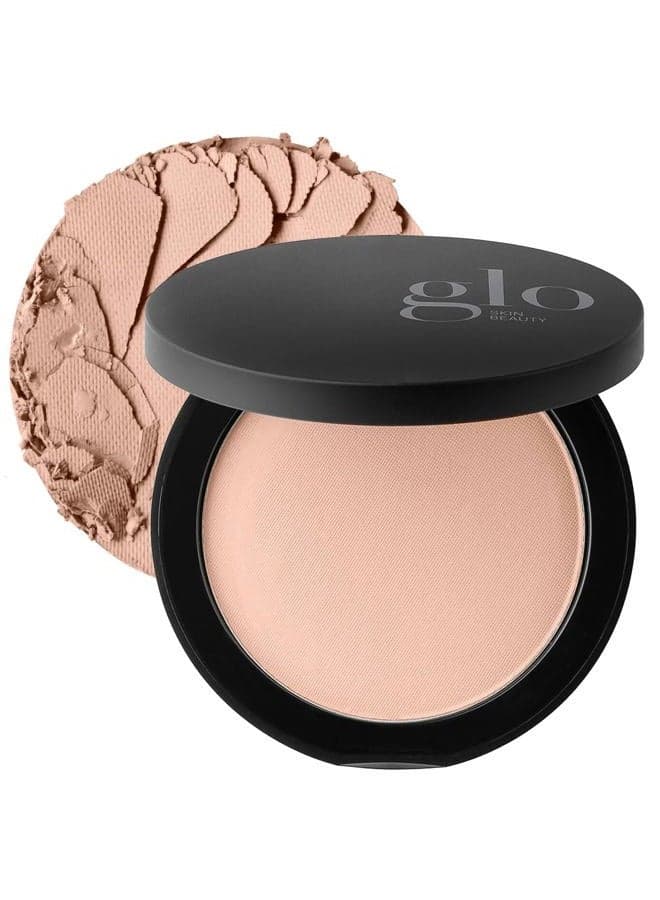 Pressed Base Powder Foundation Makeup (Beige Dark) - Flawless Coverage for a Radiant Natural, Second-Skin Finish