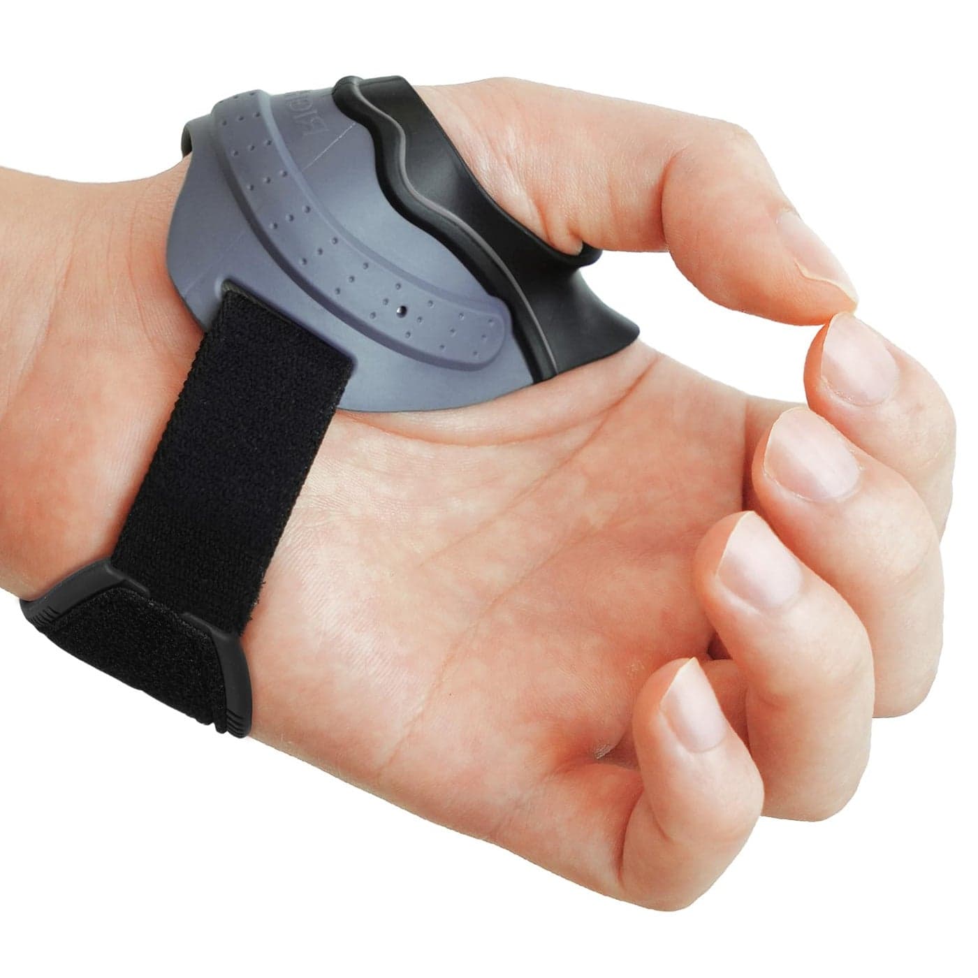 CMC Thumb Brace for Arthritis Pain and Support with High Elasticity and Anti Slip Wrist Strap Comfortable Thumb Splint Stabilizer for Osteoarthritis for Women and Men Grey Left Hand S