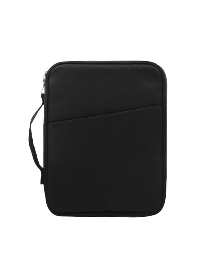 Handheld iPad Tablet Case 10.8/12.9-inch Case for Huawei 11-inch Xiaomi - Color: Black - Size: 12.9-13 inches Universal