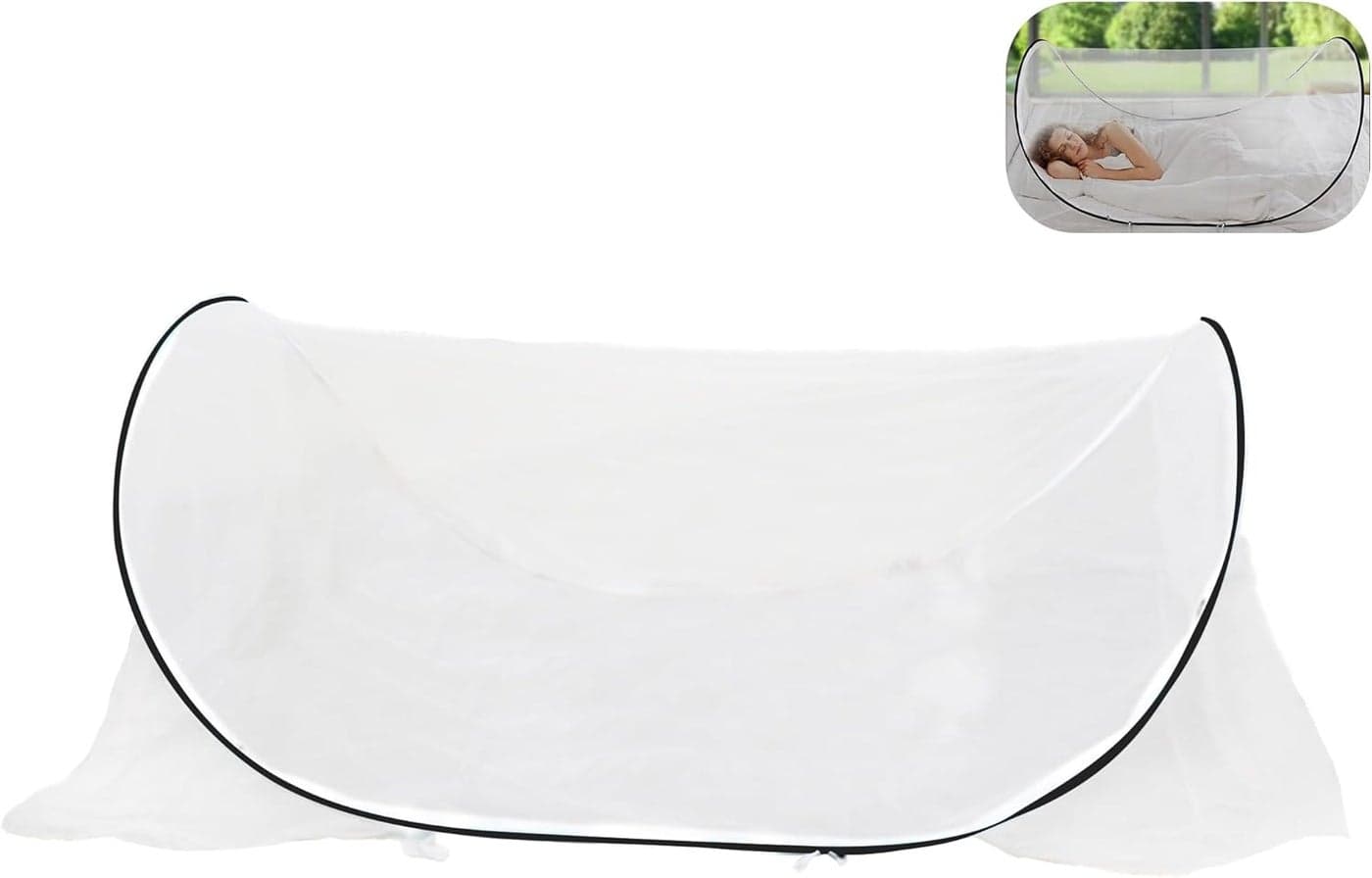 78 32 22 Inch Large Up Mosquito Tent Portable Foldable Mosquito Net Camping Mosquito Net with Net Bottom for Bed Camping Travel Patio Black