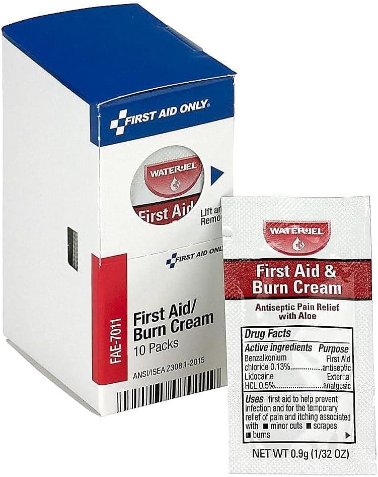 FAE7011 SmartCompliance Refill Burn Cream Packets 10 Count