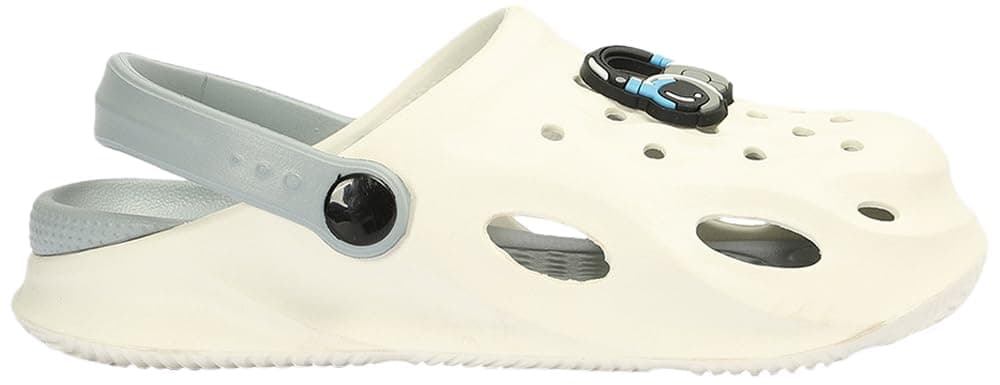 Max Boys Jibbits Clogs(White_30)