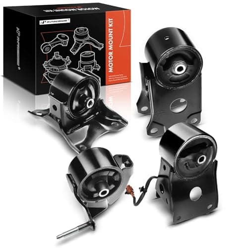 A-Premium 4PCS Engine Motor Mount and Transmission Mount Set Compatible with Nissan Maxima 1995-2001 V6 3.0L, Automatic Transmission, Replace# 112702Y011, 1121031U02