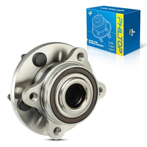 PHILTOP 512299 Rear Wheel Bearing Fit for Ford Five Hundred 2005-2007, Ford Taurus 2008-2009, Freestyle, Mercury Montego, Taurus X, Mercury Sable, 5 Lugs 1pc Wheel Hub Assembly FWD