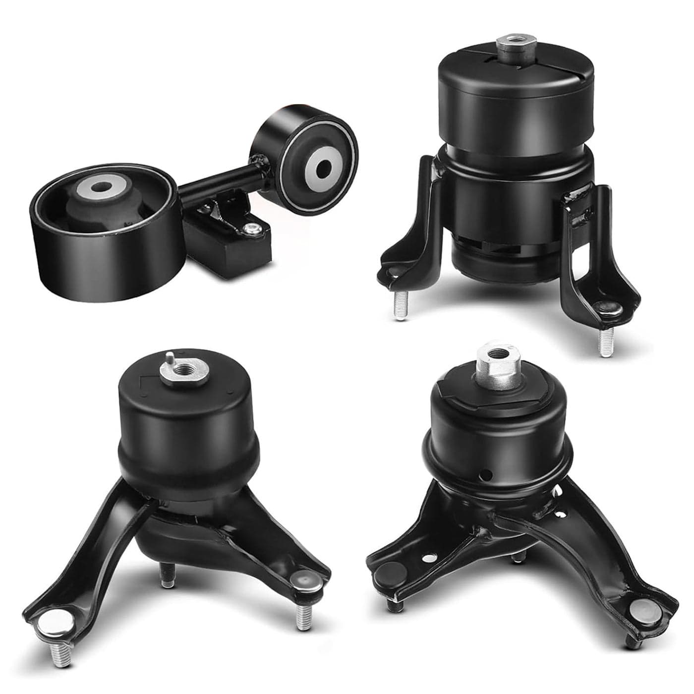 Set of 4Engine Motor Mount Compatible with 2007 2008 2009 2010 2011 Toyota Camry 24L Automatic Transmission Replaces for A4207 A4211 A4274 A62009