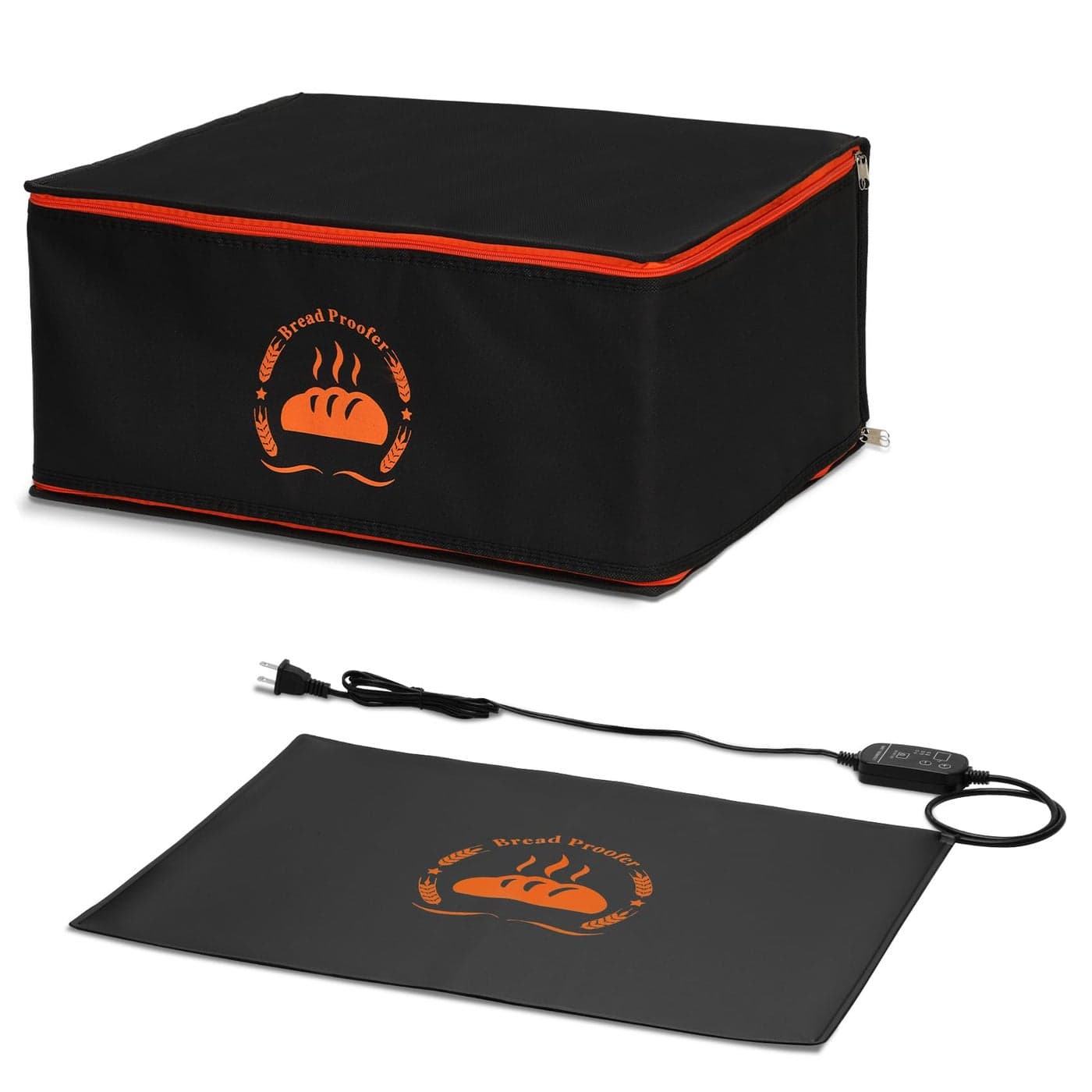 Bread Proofing Box Used to Provide Sufficient Temperature for Bread Proofing Proofing Box Consists of Sourdough Bread Proofing Mat and Thermal Insulation Box Suitable for Half Size Baking Sheet Pan