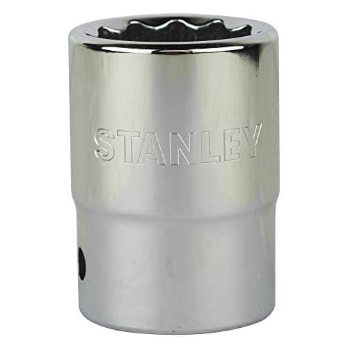 STANLEY STMT89627-8B 3/4-inch 27mm 12 Point Standard Socket (Silver)