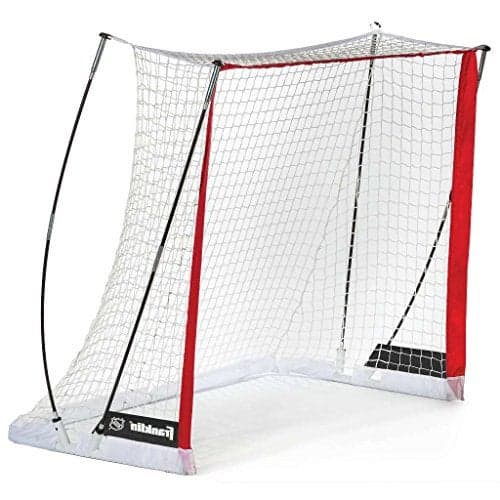 Franklin Sports NHL Portable Street Hockey Goal - Fibertech Lightweight Street + Roller Hockey Goal Set - 50" Fiberglass