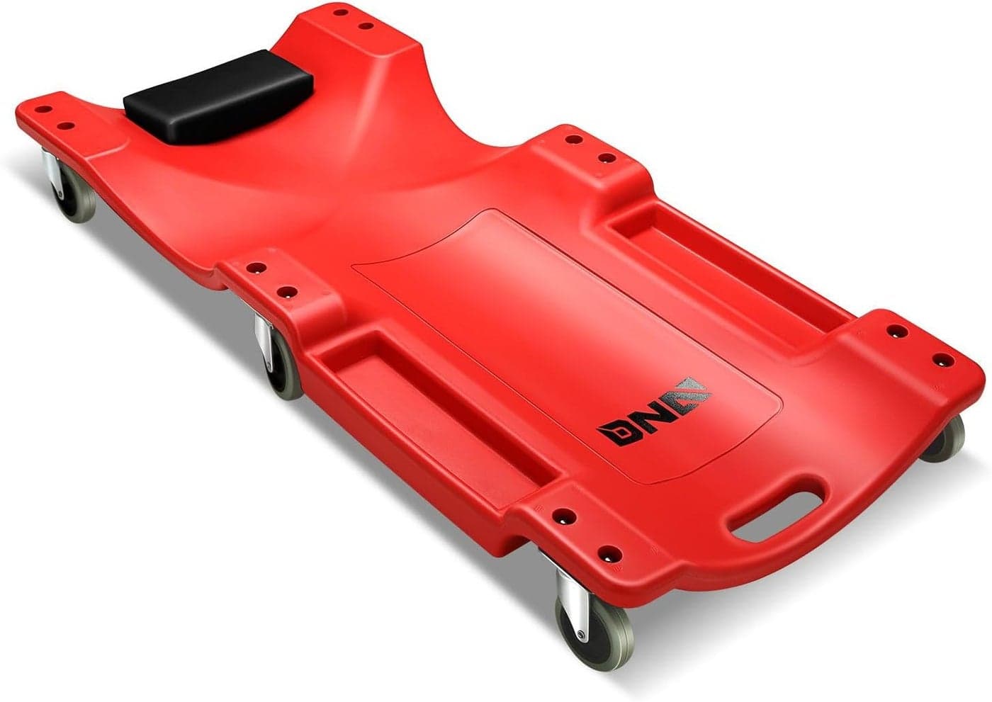 DNA MOTORING 40" L X 19" W Vehicle Repair Low Profile Automotive Creeper with Padded Headrest