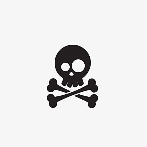 5 Ace danger sign wall sticker poster,god,motivational,game(size:12x18 inch),multicolor