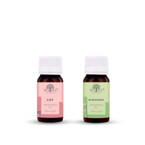 Devinez Lilly, Rajnigandha Aroma Oil for Diffuser/Ultrasonic Aroma Diffuser/Tealight Diffuser/Reed Diffuser, 30ml Each