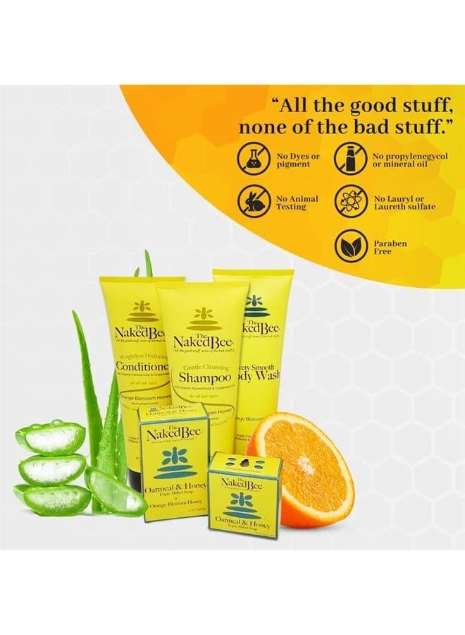 Orange Blossom Honey Collection, Hand and Body Lotion 3 Piece Gift Set