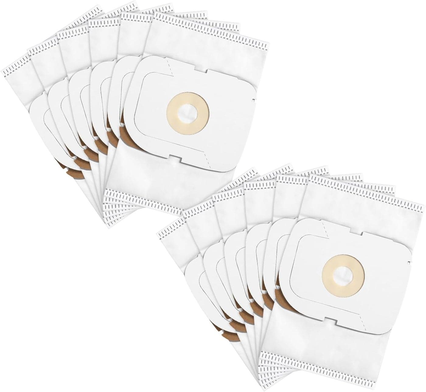 Tondiamo 12 Pack Vacuum Cleaner Bags Compatible with Aerus Lux Guardian Platinum Canister Vacuum Cleaner Style P HEPA Vacuum Bags Replacement Vacuum Filter Bags