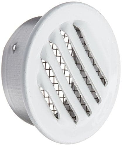 MAURICE FRANKLIN LOUVER RLW-100 1 Mini Louver (6 Pack), 1", White