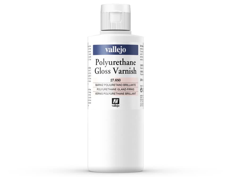Vallejo Polyurethane - Varnish Gloss 200ml - VAL27650 by Vallejo