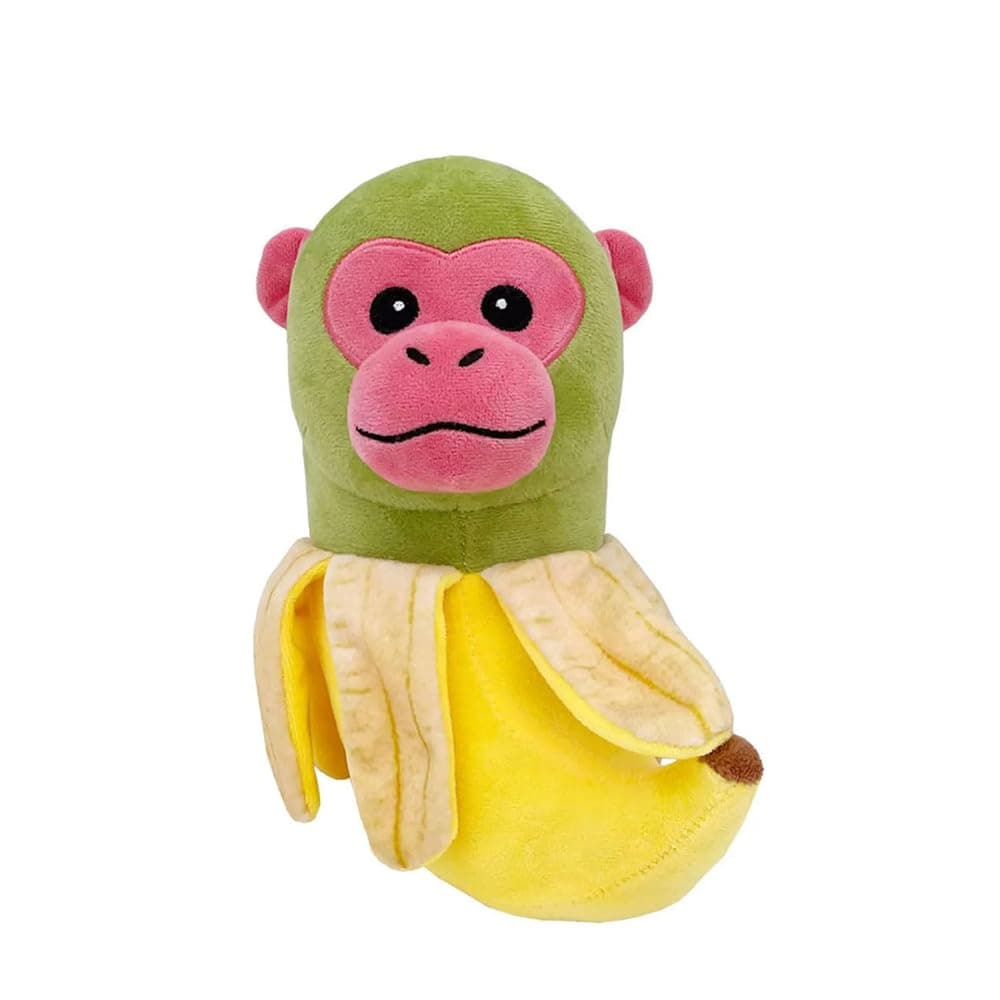 Italian BrainrotTung Tung Tung Sahur Plushies Toy 13inch for Fans Gift Soft Stuffed Animal Pillow for Home Kids Bedroom Decor Birthday Christmas Choice for Boys GirlsBanana Monkey