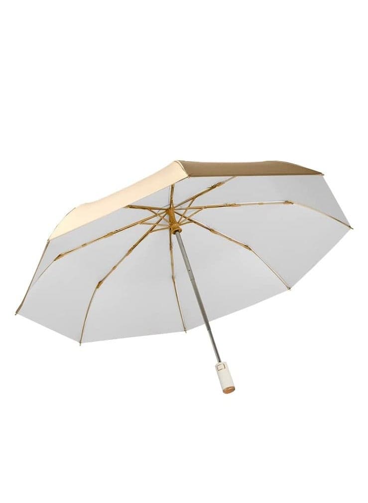 Folding Umbrellas Travel Automatic, Large Rain Folding Compact Windproof Umbrella Portable Fast Drying with One Button Auto Open and Close, Sun Rain Lightweight Portable, Backpack Necessary
