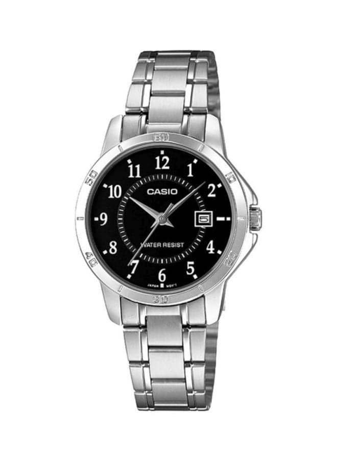 Women Dress Water Resistant Analog Watch LTP-V004D-1BUDF - 30 mm - Silver