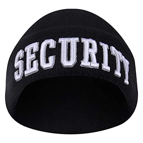 Rothco Deluxe Public Safety Embroidered Watch Cap (US, Alpha, One Size, Security)