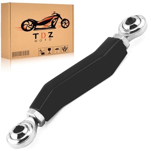 TDZ Harley Adjustable Brake Linkage Pushrod Lever Brake Linkage Lever Fits for M8 Softail 1824 with Mid Controls Street Bob Street Bob114 Low Rider Low Rider S Low Rider ST Softail Standard