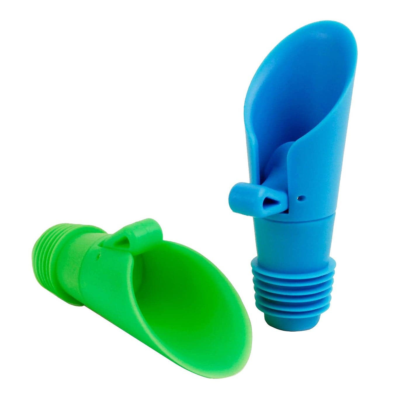 Houdini Flipper Wine Pourer Bottle Stoppers Set of 2 Assorted Colors