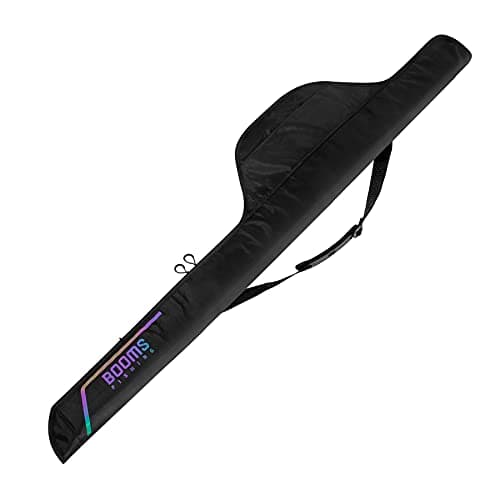Booms Fishing PB4 4.4ft~5ft Fishing Rod and Reel Case, Portable Folded Fishing Pole Case, 0.6ft/8" Extended Design Fishing Spinning Rod Bag, Store Up to 2~3 Fishing Rods and Reels, 52"~60"