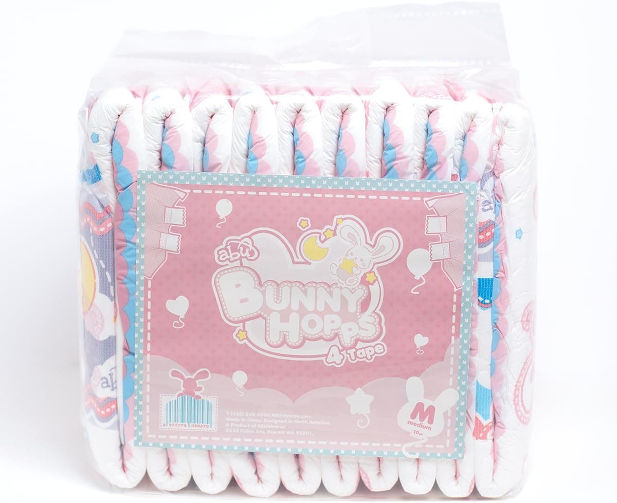 ABU BunnyHopps 4Tape Adult Diapers Pack of 10 ExtrraLarge