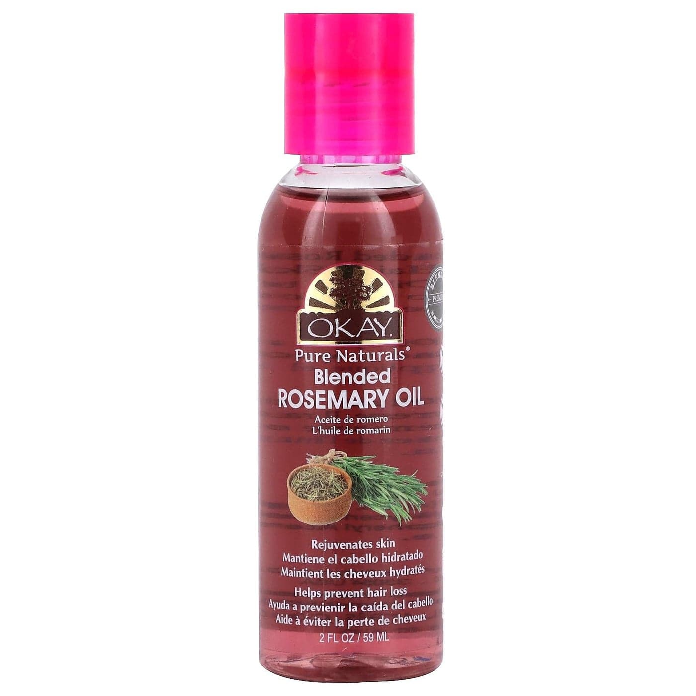 OKAY ROSEMARY OIL for HAIR and SKIN 2oz 59ml