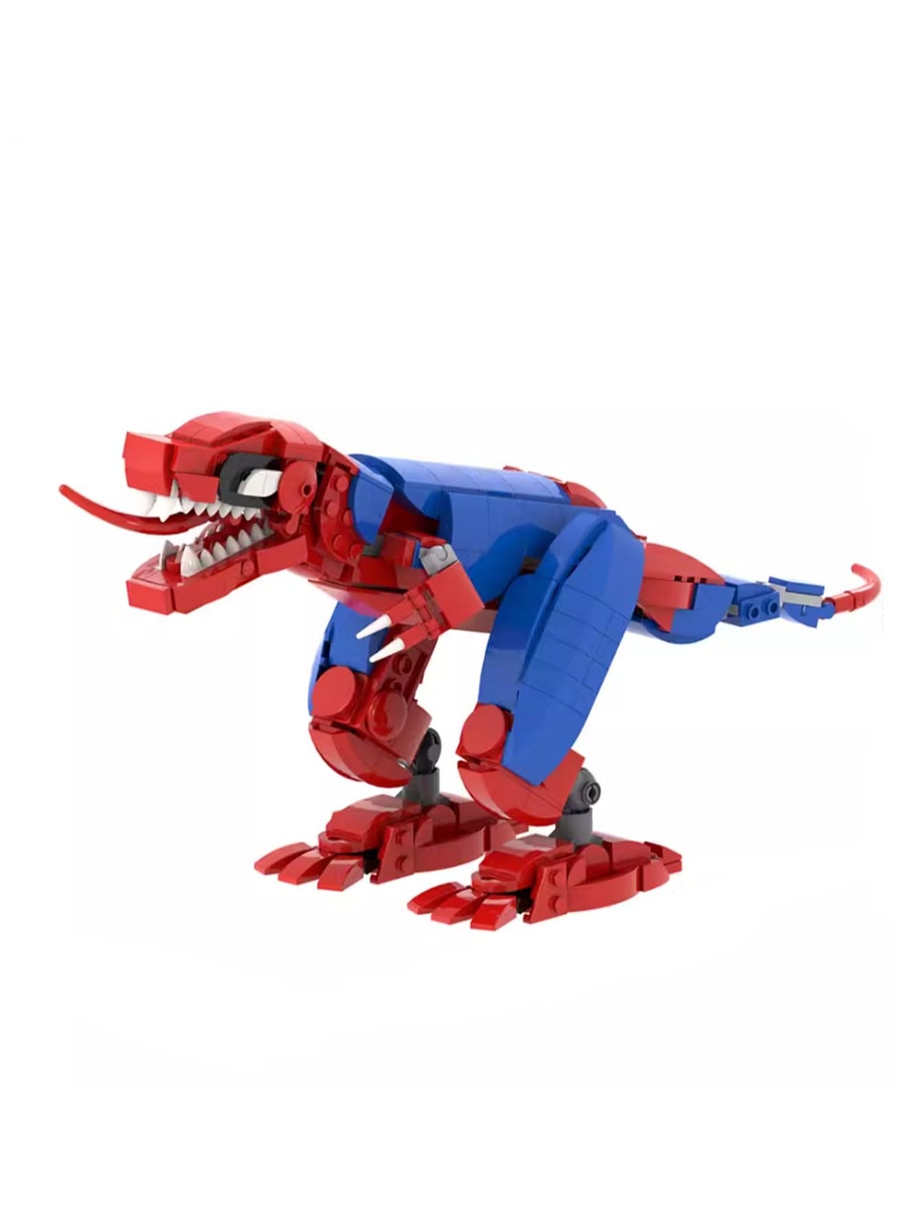 Children's Self-assembled Small Particle Toy Building Blocks Spider Tyrannosaurus Rex Model Handmade Creative Educational Toys