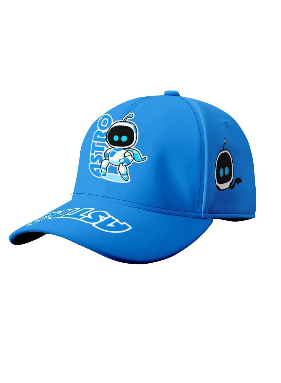 2024 new astro bot universe robot fashion outdoor visor hat baseball cap ins suitable for fans and friends gifts