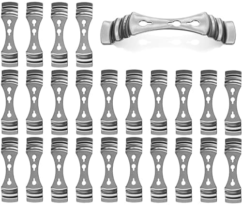 VViViD Candle Wick Holders 25 pcs Kit Upgraded Steel Centering Devices for Candle Making