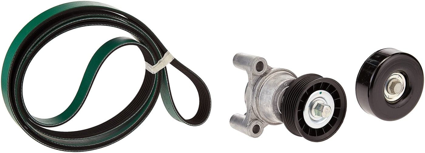 ACDelco Gold ACK060935HD Automatic Belt Tensioner and Pulley Kit with Tensioner Pulley and Belts