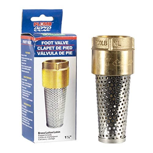 PLUMB eeze Foot Valve, 1 1/4" Female connection