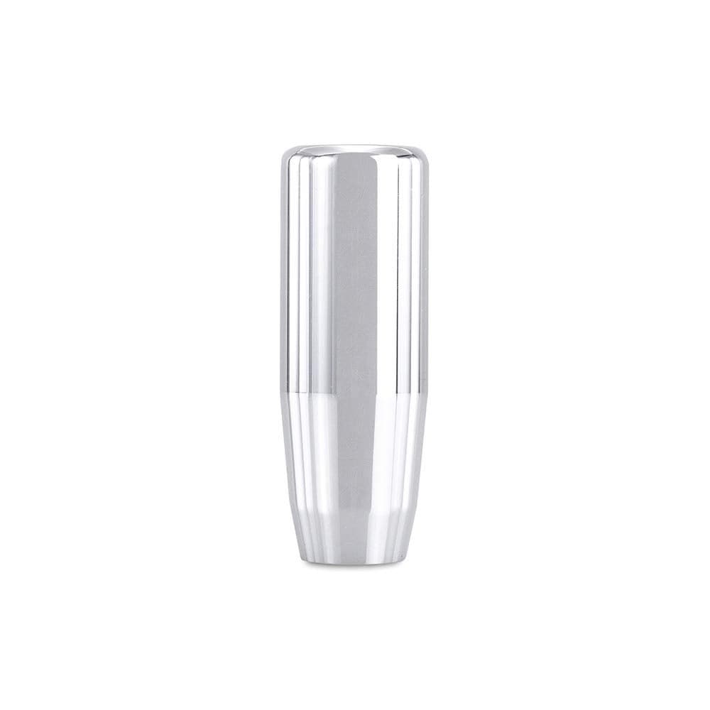 Mishimoto MMSKSL Weighted Shift Knob with 3 Thread Pitch Inserts for Universal Fit Silver Steel