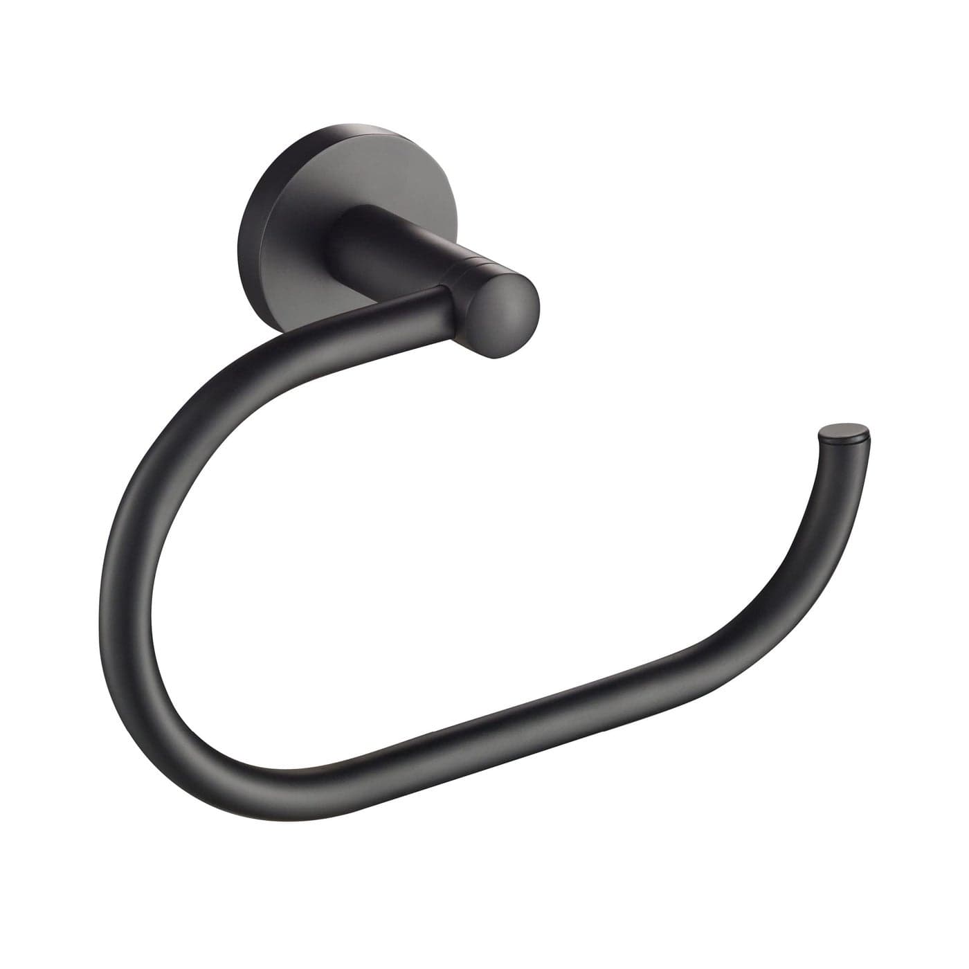 KRAUS Elie Bathroom Towel Ring Matte Black Finish KEA18825MB