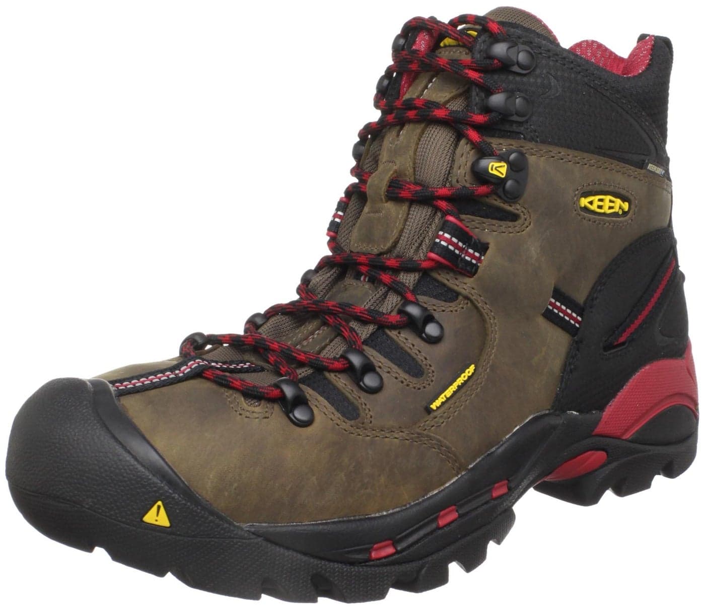 KEEN Utility Mens Work Boots Pittsburgh 6 Leather Waterproof Steel Toe Brown 15 Wide US