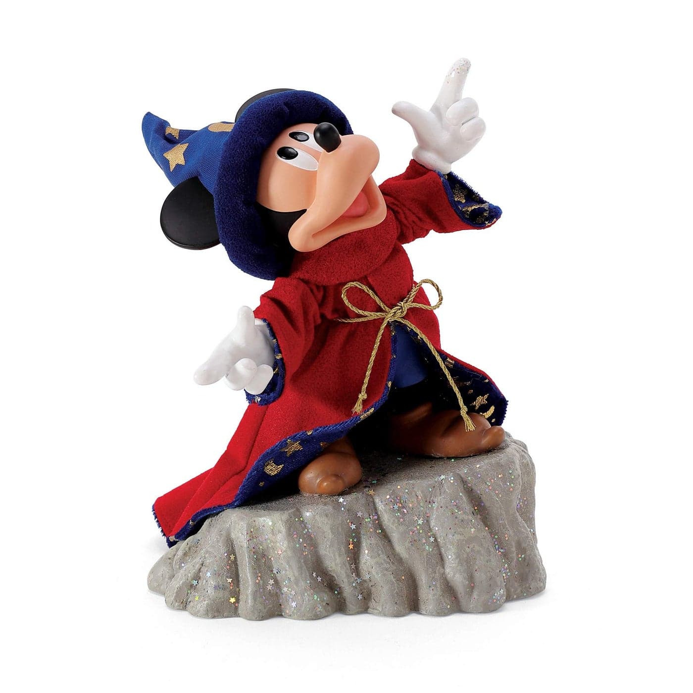 Department 56 Possible Dreams Disney Fantasia 80th Anniversary Sorcerer Mickey Mouse Figurine 10 Inch Multicolor