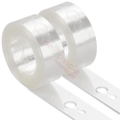 Propsicle Balloon Arch Tape Strip 5m x 2, Clear Balloon Garland Strip for Party Decoration, Reusable Arch Maker for Birthday, Baby Shower, Wedding, Bachelorette
