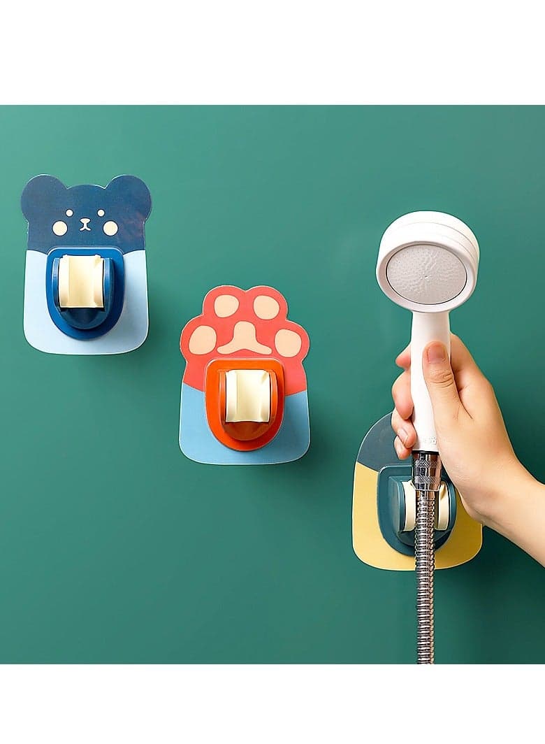 3-Pack Shower Head Holder - Flexible Shower Head Holder With Adjustable Angle - Installs Securely In Minutes - Perfect For Any Bathroom